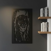 Tiger in the Jungle Wall Art Panel