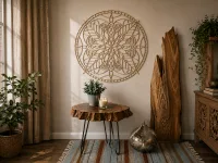 Mandala Lotus Wall Panel