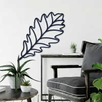 Birch plywood wall decoration - Oak leaf