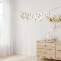 Easter Garland in Birch Plywood (4 Parts)