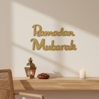 Ramadan Mubarak – Birch Plywood Wall Decor
