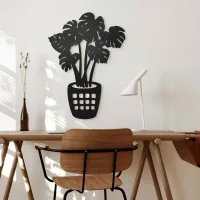 Monstera Leaf Wall Decor – Laser-Cut Birch Plywood Plant