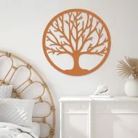 Tree of Life Wall Decor – Laser-Cut Birch Plywood, Ø 40 cm