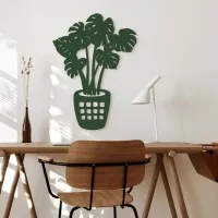 Monstera Leaf Wall Decor – Laser-Cut Birch Plywood Plant