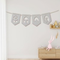 Easter Garland in Birch Plywood (4 Parts)