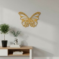 Décoration murale en contreplaqué de bouleau - Papillon