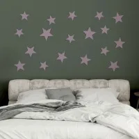 3D Décoration murale Set d'étoiles – Contreplaqué de bouleau pour chambre d'enfant | chambre