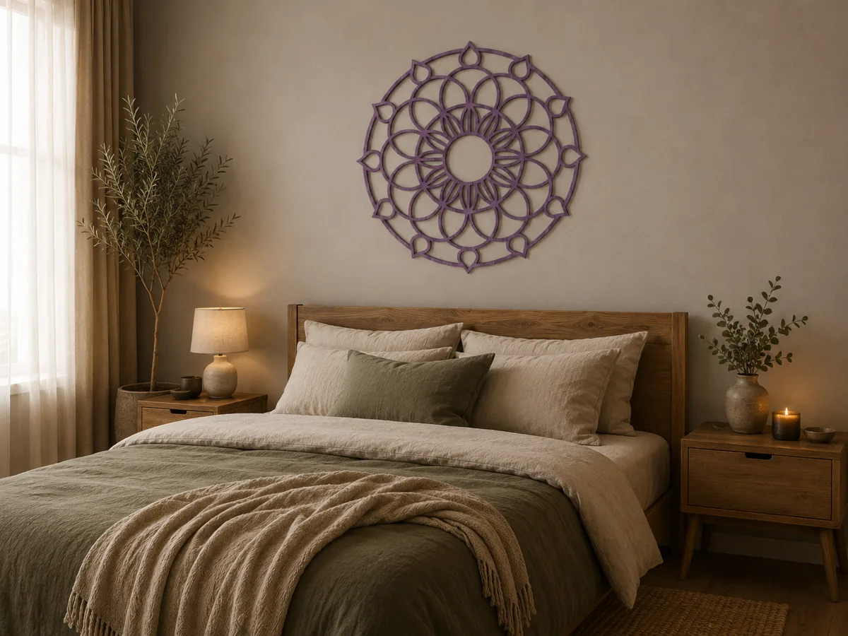Wall Panel Mandala Lotus