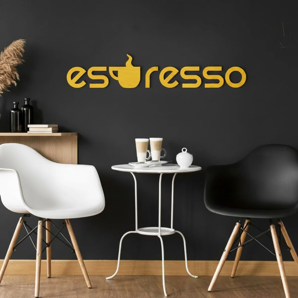 Plywood Wall Letters – Espresso