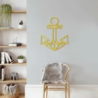 Décoration en bois - Ancre - Contreplaqué de bouleau