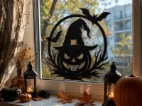 Halloween Hanging Pumpkin With Hat