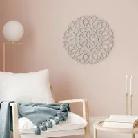 Birch Plywood Wall Decor – Flower of Life Mandala