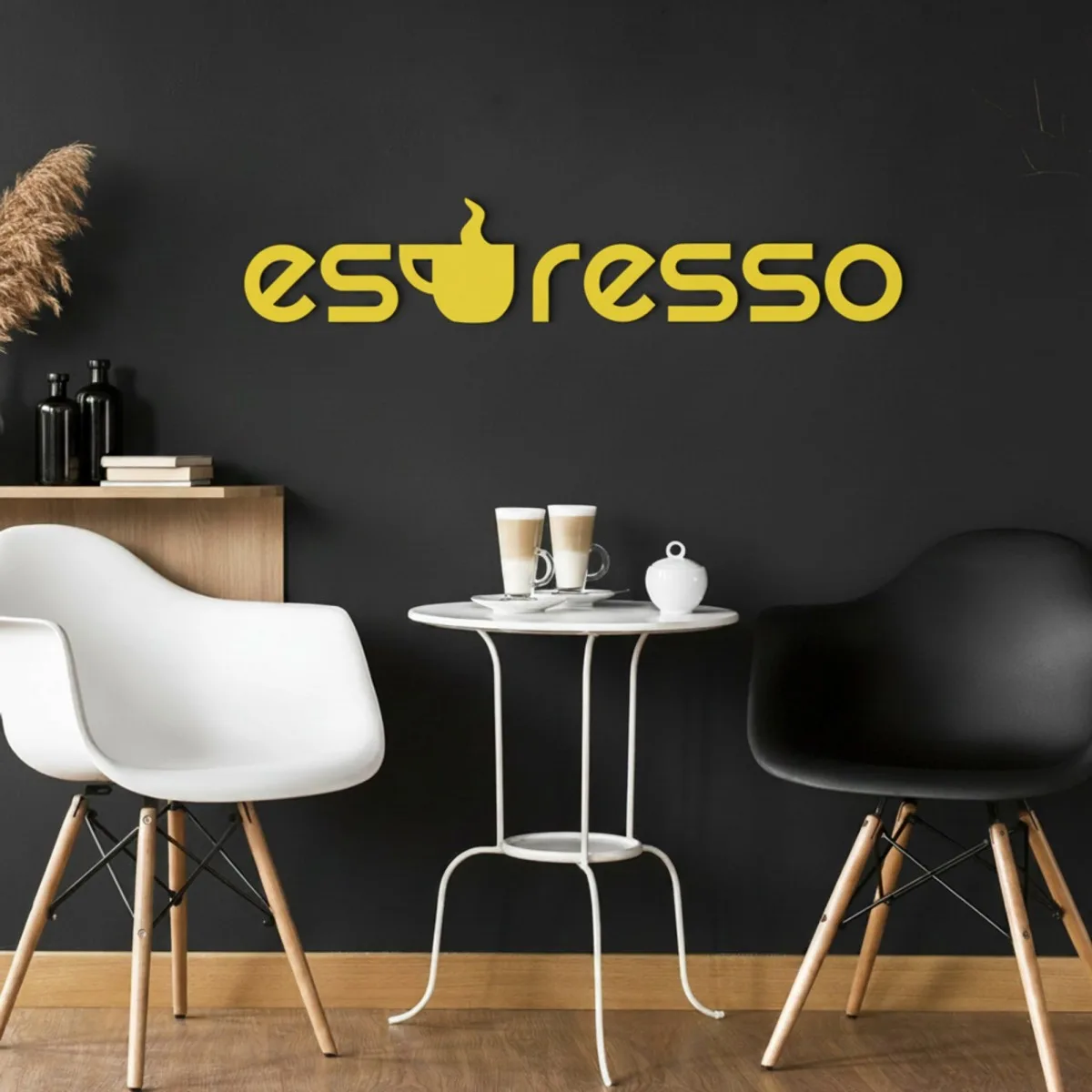 Plywood Wall Letters – Espresso