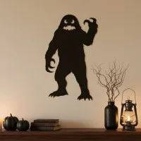 Bigfoot Monster Wall Decor – Sasquatch Silhouette – Birch Plywood