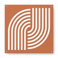 Room Divider Panel “Rainbow” – Birch Plywood