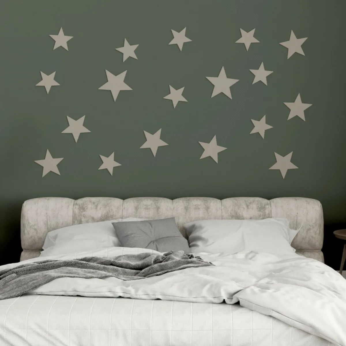 3D Décoration murale Set d'étoiles – Contreplaqué de bouleau pour chambre d'enfant | chambre