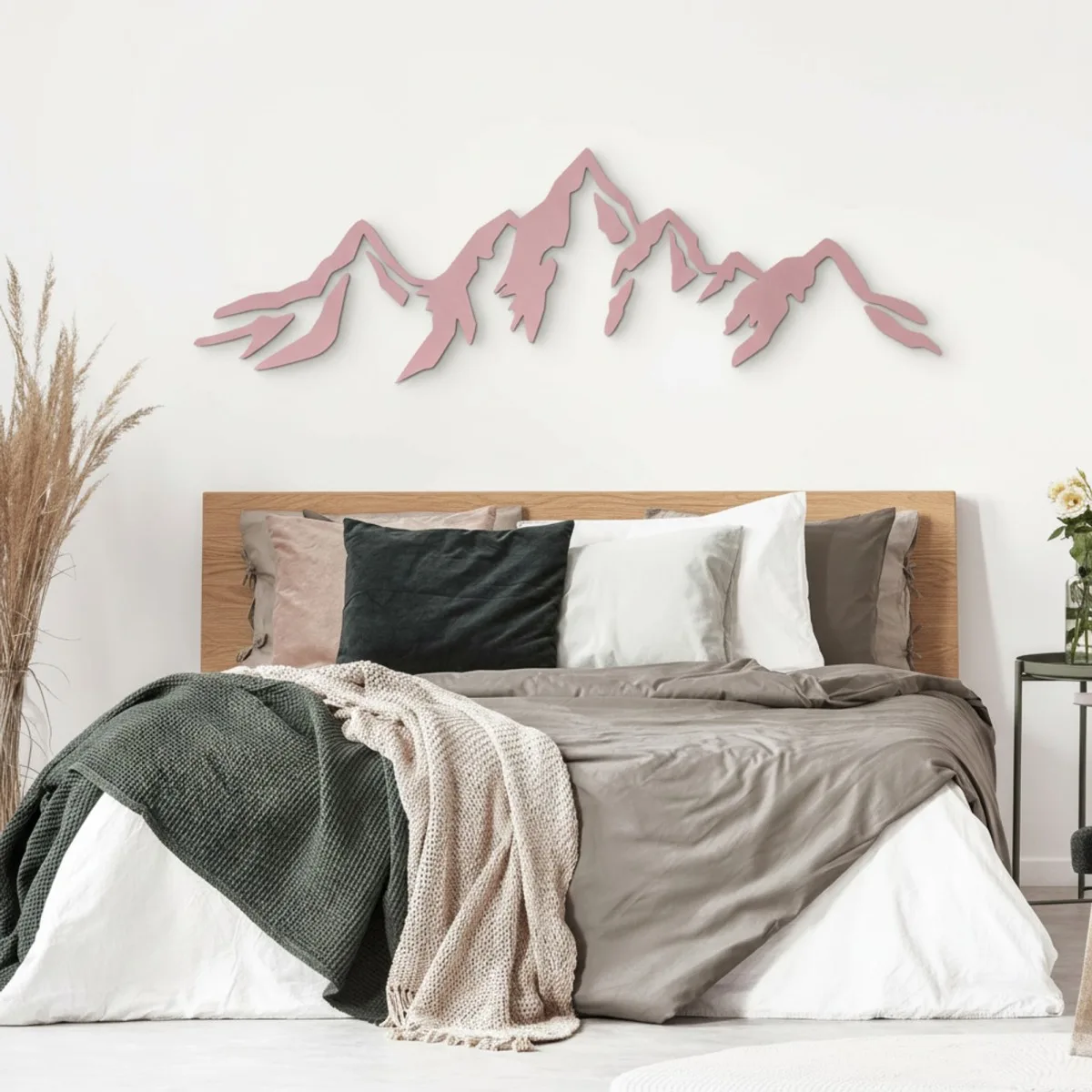 Décoration en contreplaqué - Montagne