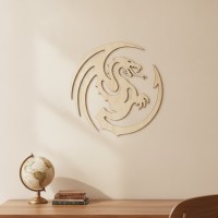 Dragon Round Wall Art