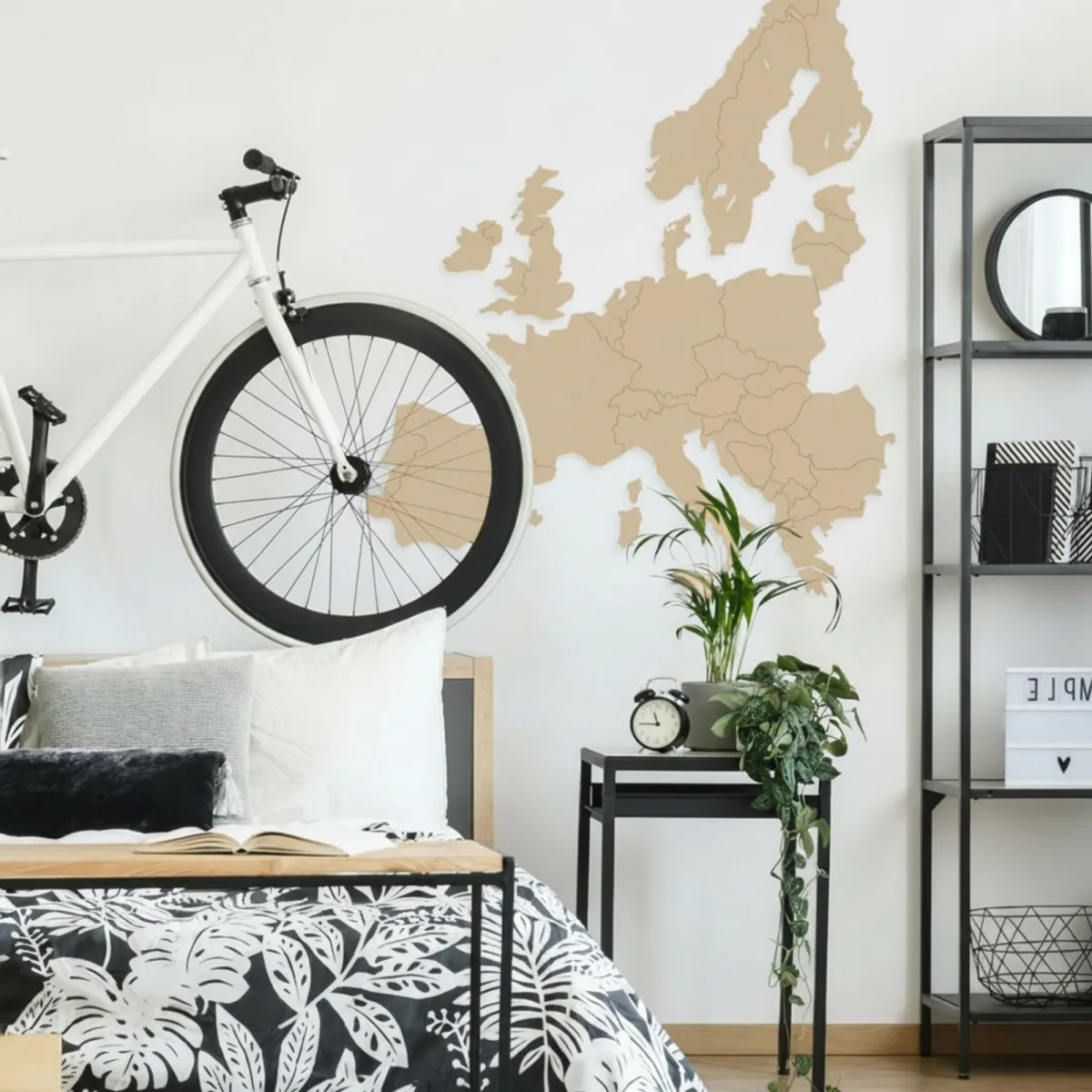 Wooden Map of Europe Wall Decor – Birch Plywood