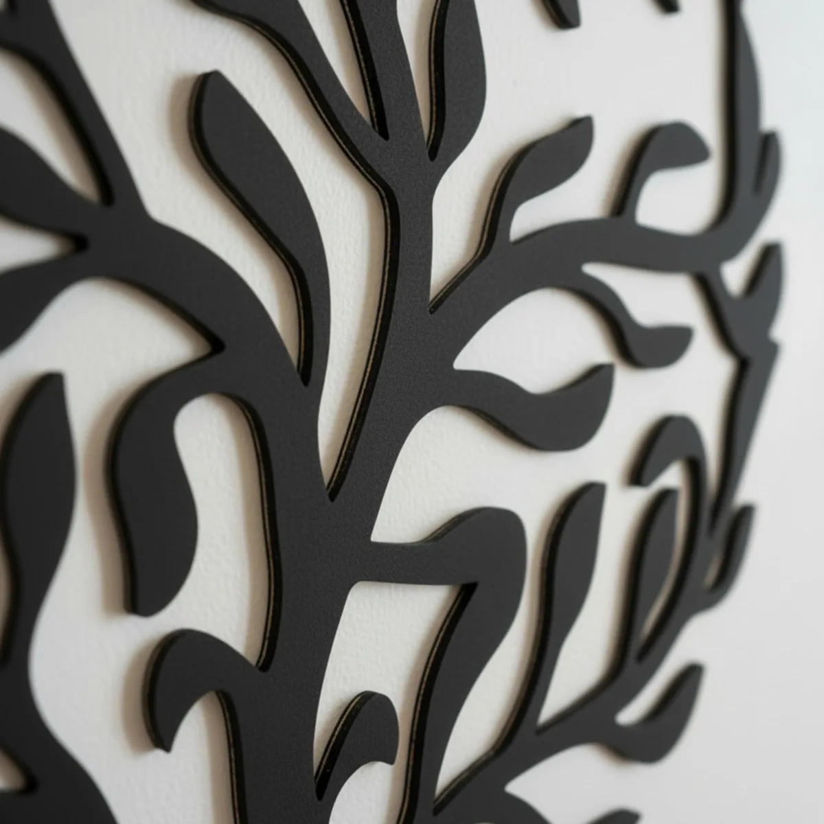 Leaf Tree of Life Round Wall Decor