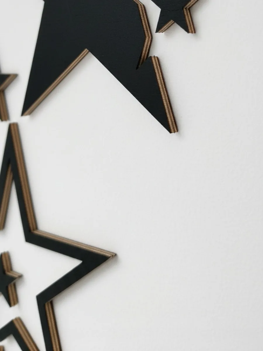 Falling Stars Cascade Wall Decor