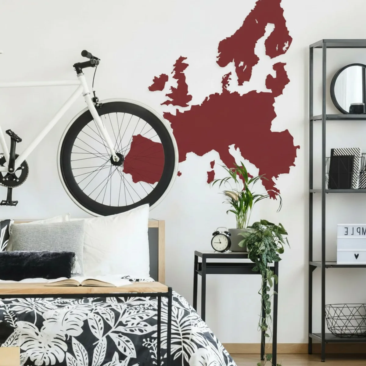 Wooden Map of Europe Wall Decor – Birch Plywood