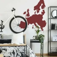 Wooden Map of Europe Wall Decor – Birch Plywood