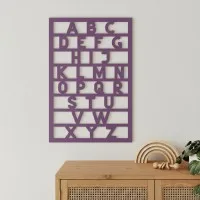 Birch Plywood Alphabet ABC – Nursery Wall Decor