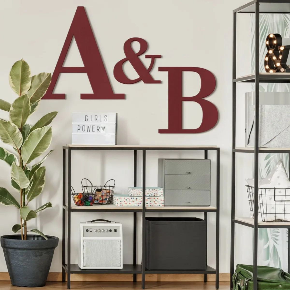 Plywood Wall Letters – Alphabet – Individual Letters – Bodoni