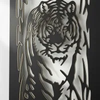 Tiger in the Jungle Wall Art Panel
