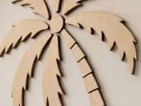 Plywood Palm Wall Decor