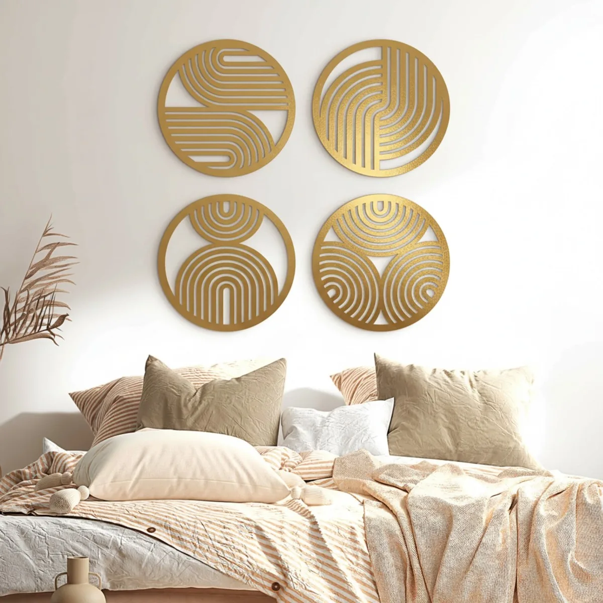 Boho Rainbows Plywood Wood Decoration