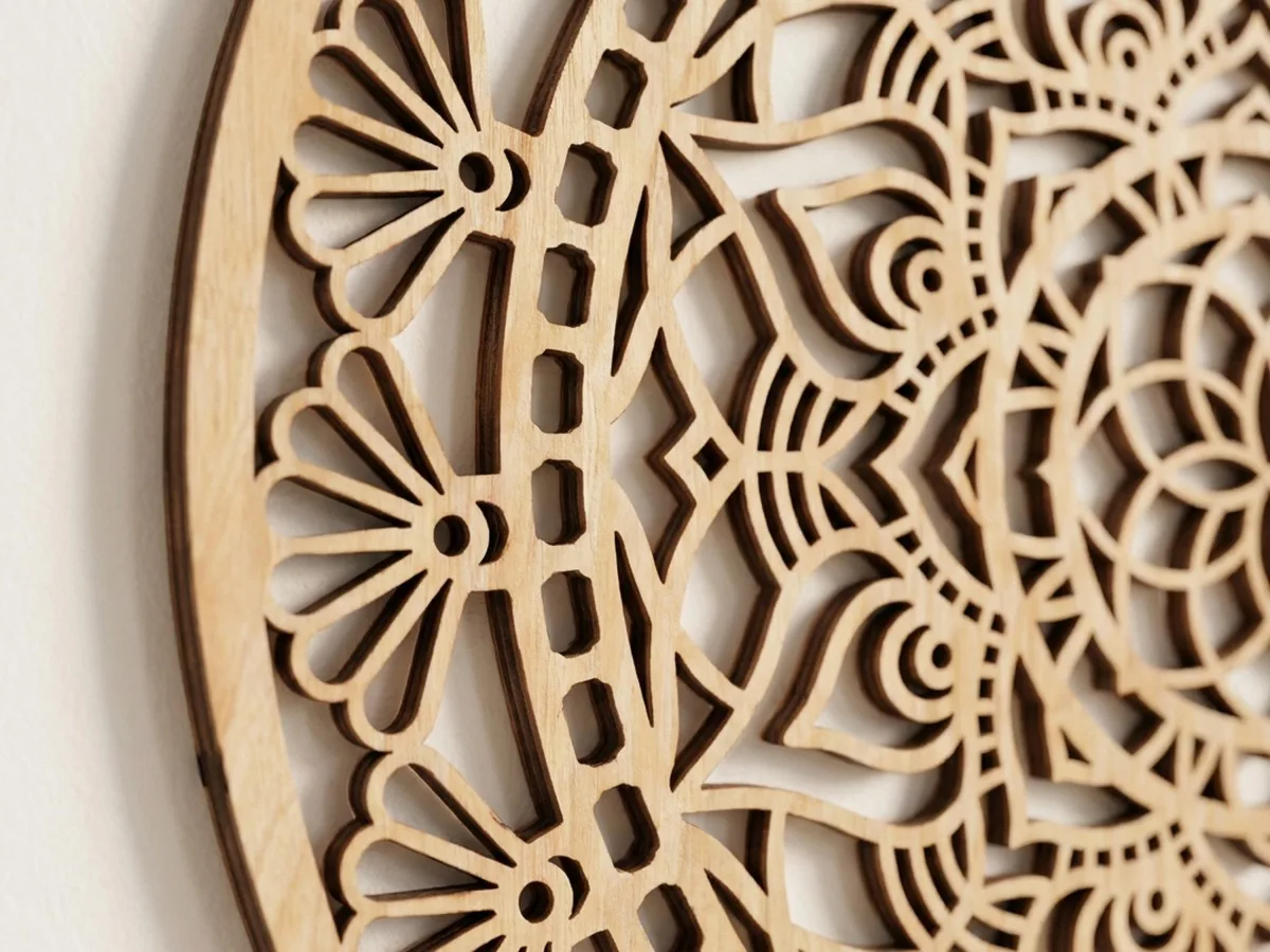 Wooden Mandala Wall Art