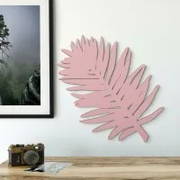 Birch Plywood Wall Decor - Palm Leaf