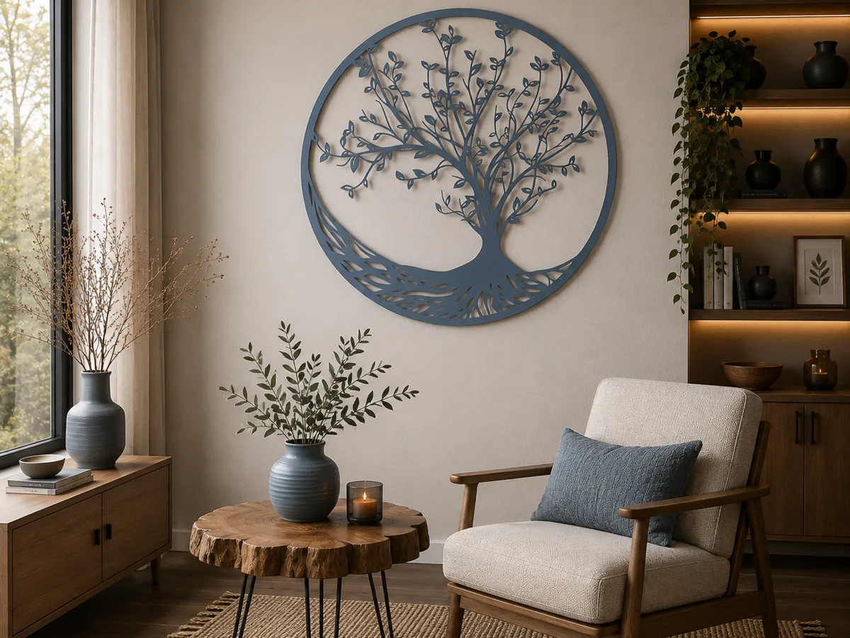 Round Tree of Life Wall Art