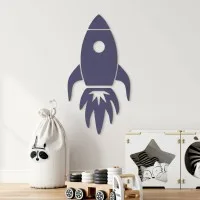 Birch Plywood Wall Decor - XXL Rocket