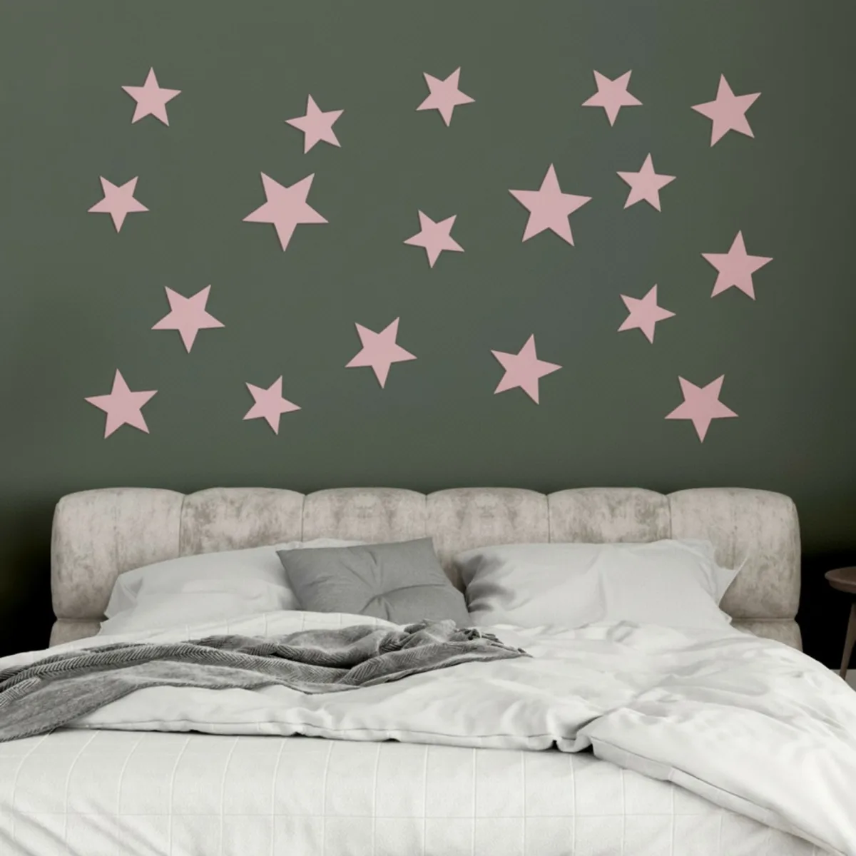 3D Décoration murale Set d'étoiles – Contreplaqué de bouleau pour chambre d'enfant | chambre