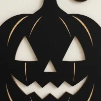 Halloween pompoen trio wanddecoratie – Drie silhouetten – Berk multiplex