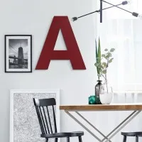 Wooden Letter (Swiss font) - Birch Plywood - Choose letter & size