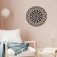 Birch Plywood Wall Decor – Flower of Life Mandala