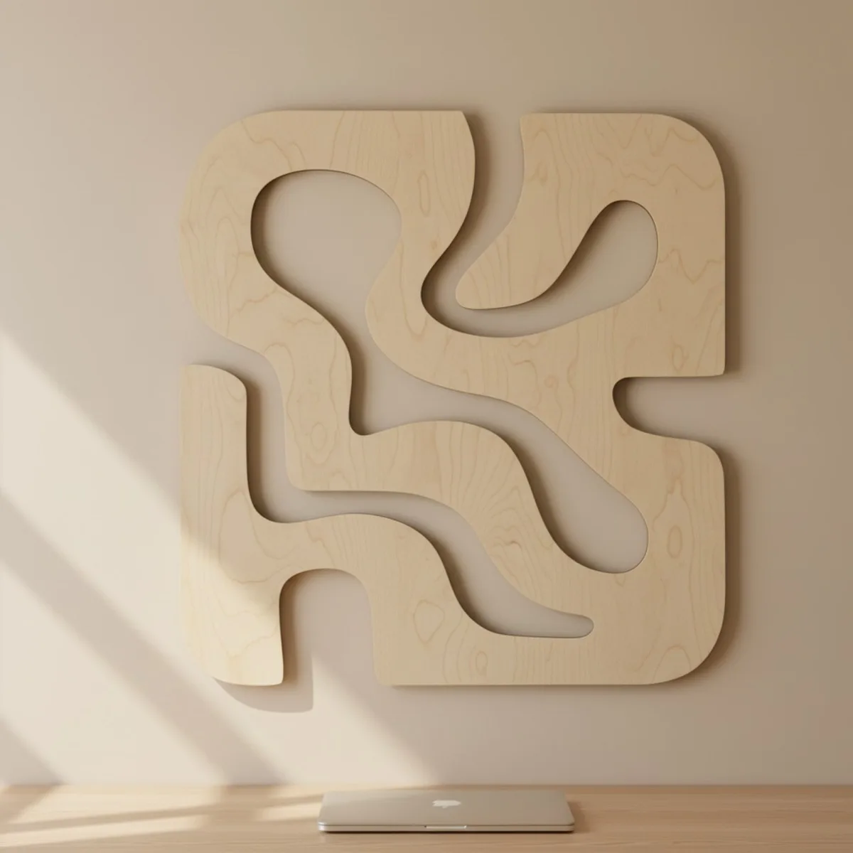 Abstract Rounded Square Wall Art