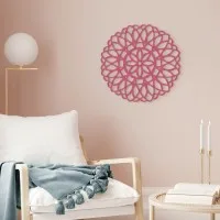 Birch Plywood Wall Decor – Flower of Life Mandala