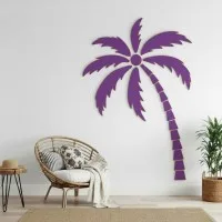 XXL Tropical Palm Tree Birch Plywood Wall Decoration