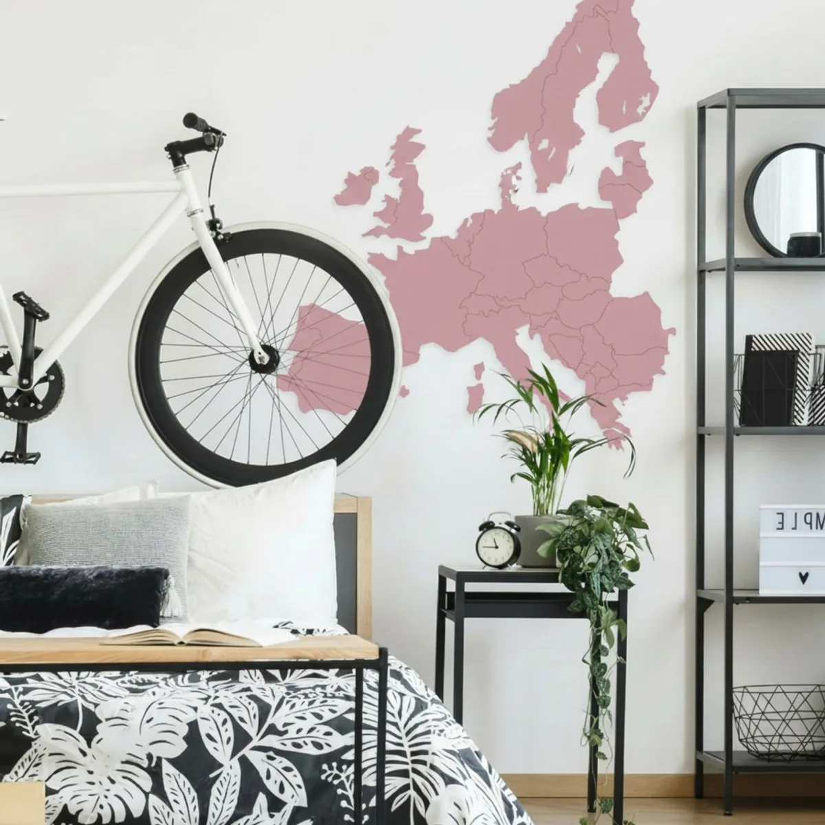 Wooden Map of Europe Wall Decor – Birch Plywood