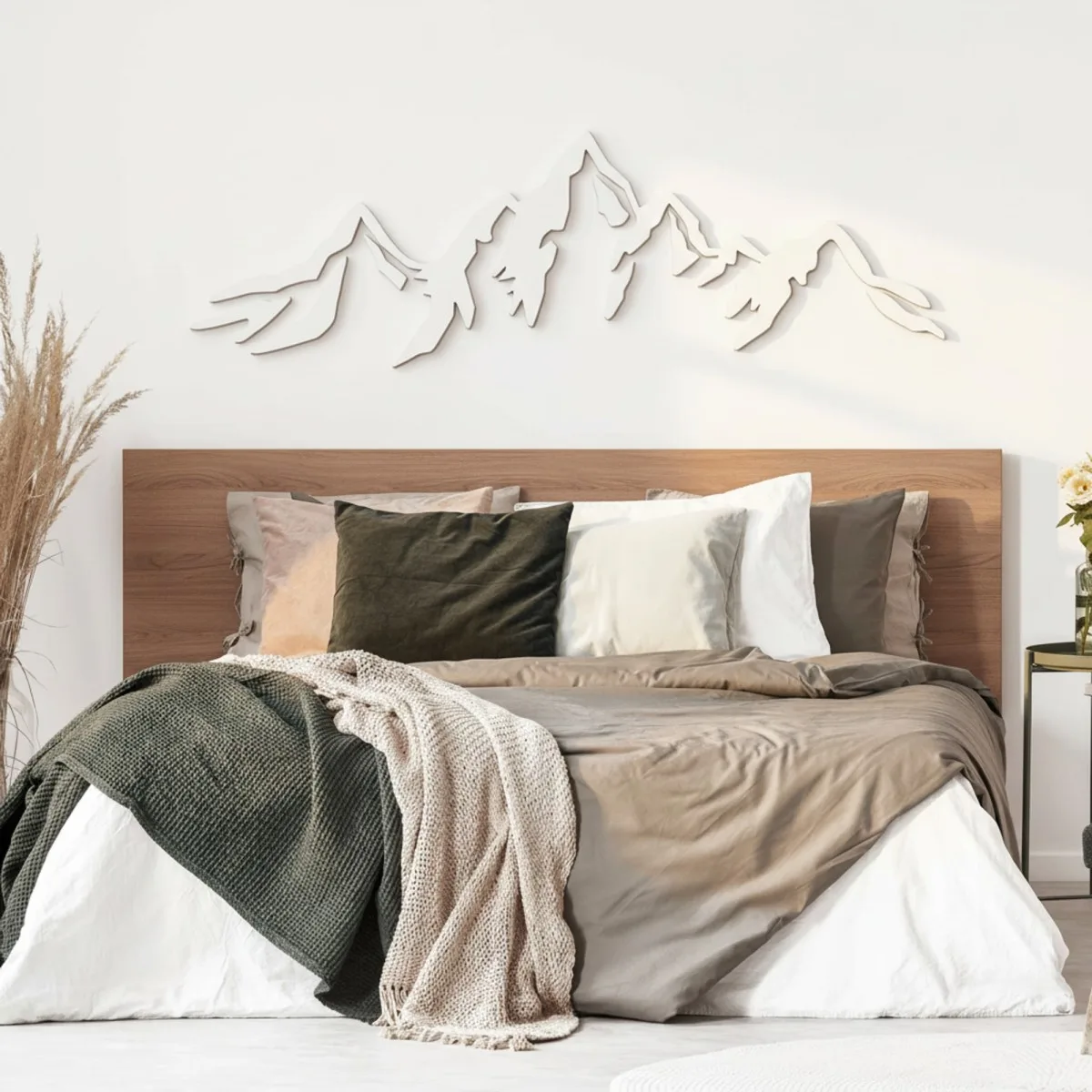 Décoration en contreplaqué - Montagne
