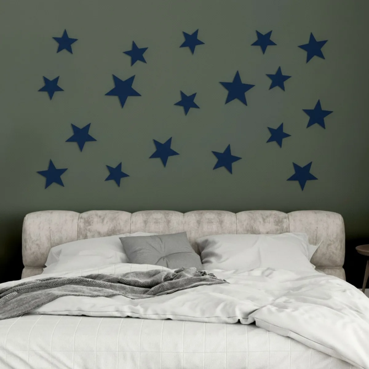 3D Décoration murale Set d'étoiles – Contreplaqué de bouleau pour chambre d'enfant | chambre