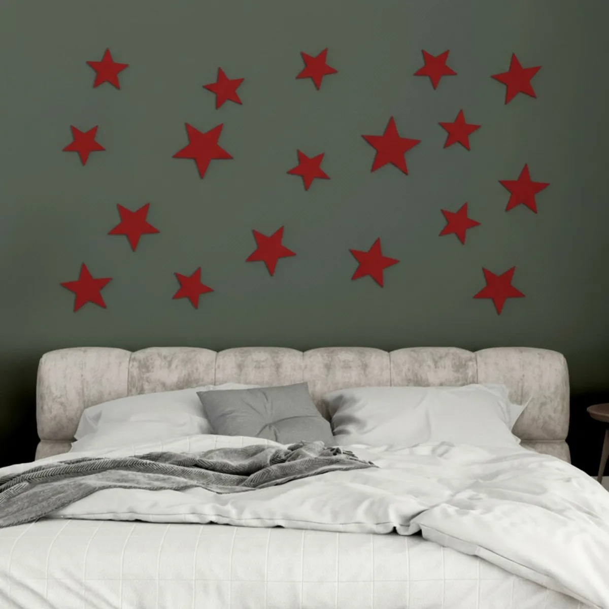 3D Décoration murale Set d'étoiles – Contreplaqué de bouleau pour chambre d'enfant | chambre