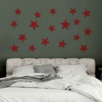 3D Décoration murale Set d'étoiles – Contreplaqué de bouleau pour chambre d'enfant | chambre