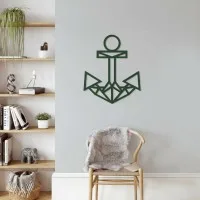 Décoration en bois - Ancre - Contreplaqué de bouleau