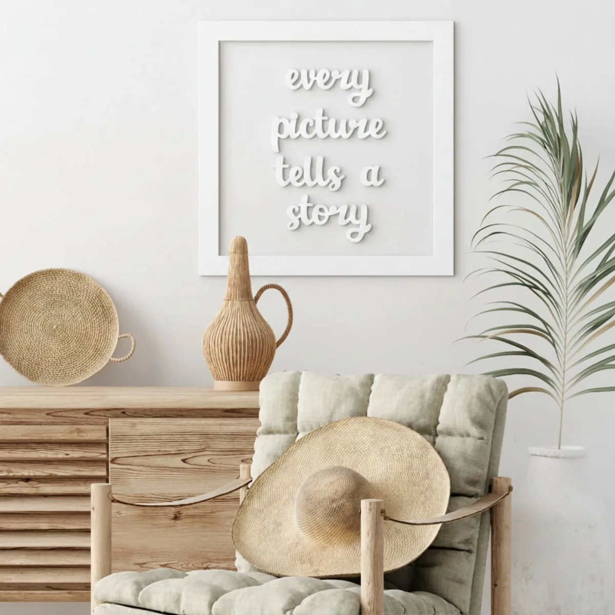Every Picture Tells a Story – Laser-Cut Birch Plywood Wall Decor